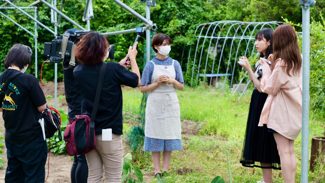 【千葉テレビ放送】市町村てくてく散歩で八八ラボの養蜂場が大網白里市の魅力として紹介されました（2023年7月23日）